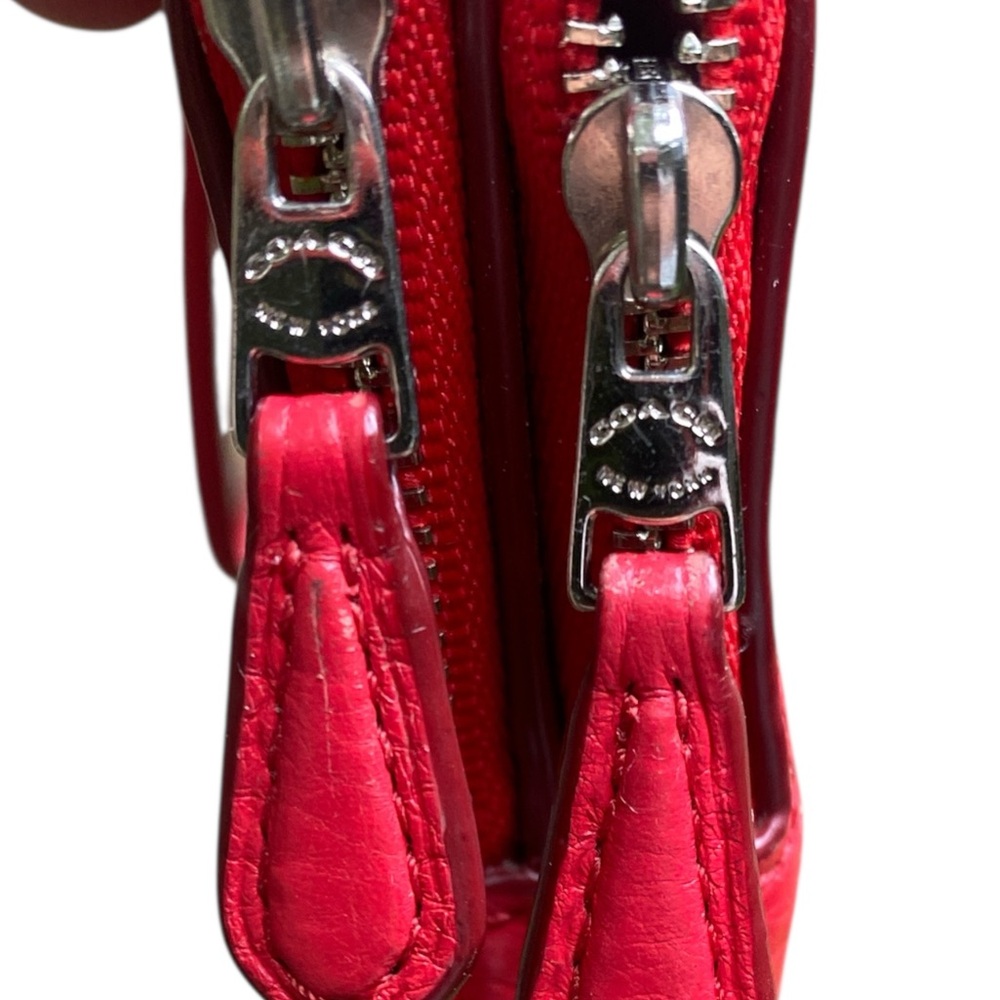 Coach double zip wristlet - Picture 6 of 7